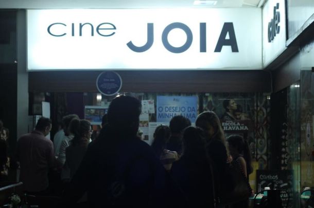 DOBRA ocupando o CineJoia
