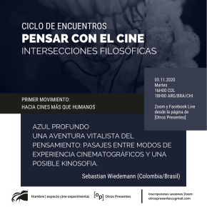 Pensar con el cine | Hacia cines más que humanos | Sebastian&nbsp;Wiedemann